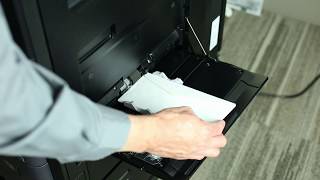 How to Print Envelopes on the Kyocera TASKalfa Series  SumnerOne [upl. by Enovi]