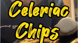 British Celeriac Chips Recipe [upl. by Eladnwahs]