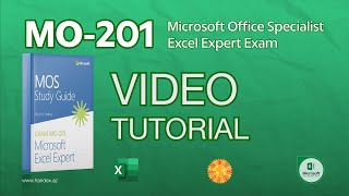 MOSE  Excel Expert  Video Tutorial 2025  MO201 Practice Exam  Microsoft Office Uzmanı [upl. by Aihgn]