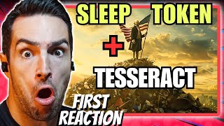 IS THIS SLEEP TOKEN amp TESSERACT STARSET  DEGENERATE Official Video  REACTION [upl. by Llenehs530]