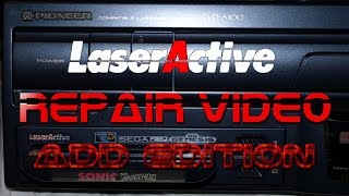 ADD DIY  How to repair a Pioneer LaserActive Laserdisc player Non spinning disk fix [upl. by Liuqnoj825]