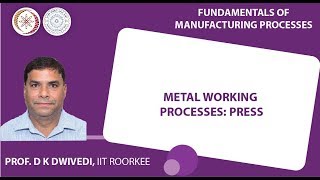 Metal Working Processes Press [upl. by Nyrehtac588]