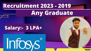 Infosys Mass Hiring For 2023 2022  2018 Batch  Infosys Recruitment 2023  Infosys Off Campus Drive [upl. by Keegan]