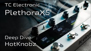 TC Electronic Plethora X5  HOTKNOBZ  Quick Guide Deep Dive [upl. by Otrevlig]