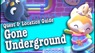 Gone Underground Quest Guide  All Badtzmaru locations  Hello Kitty Island Adventure [upl. by Ynnad777]