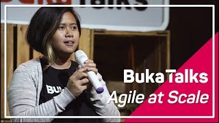 Rosalia Adisti  Maintaining Agility for 1000persons Tech Team  BukaTalks [upl. by Zetrok]