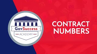 How To Read US Federal Government Contract Numbers  GovSuccess [upl. by Eikcor]