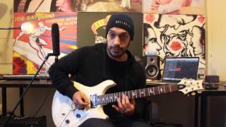 How to play ‘Electric Eye’ by Judas Priest Guitar Solo Lesson wtabs [upl. by Eissalc]