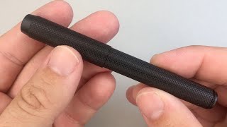 Delike Black Metal Pocket Fountain Pen Review [upl. by Buddy]