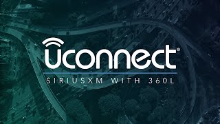 SiriusXM With 360L  How To  Uconnect® [upl. by Annayoj]