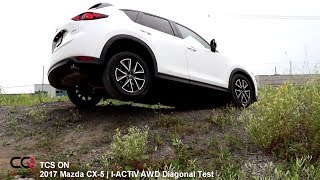 Diagonal  iACTIV AWD Test  2017 Mazda CX5  Review 24 [upl. by Aitenev]