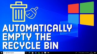 How to Automatically Empty the Recycle Bin on Windows 11  Windows 10 [upl. by Evelinn]