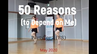 50 Reasons to Depend on Me Linedance [upl. by Kcirddet]