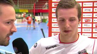 Handball Pfadi bezwingt Kadetten 2925 [upl. by Enail]