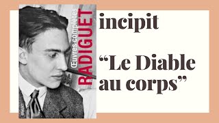 1923 SCANDALEUX début littéraire de Raymond Radiguet 19 ans [upl. by Ahsatniuq]