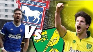 95TH MINUTE GOAL TO DENY US THE WIN  NORWICH CITY VS IPSWICH TOWN [upl. by Nennerb341]