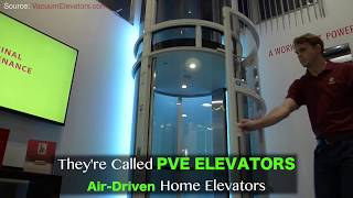 Home Elevator  Air Driven  By PVE [upl. by Henarat621]