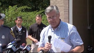 Watch news conference on shooting of Alison Parker and Adam Ward [upl. by Atteselrahc]