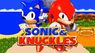 Sonic amp Knuckles  Sega Genesis  Full Sonic Playthrough No Commentary [upl. by Hook782]