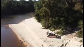 Having a little fun on the airboat on the Choctawhatchee River near Geneva Alabama [upl. by Mairym]