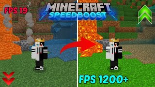 Speed Boost Optifine For Minecraft Pe 121  Best No Lag FPS BOOST Optifine For Mcpe 💥 121 [upl. by Elorac]