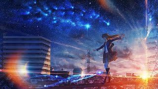 Nightcore  Rewrite The Stars Lyrics [upl. by Merchant]