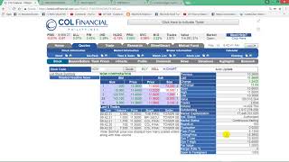 AlExOnZe NOW Live Stock Trading COLfinancial [upl. by Clevey910]