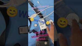 New ECG Holter Device cardiology reels shorts short shortvideo trending machine device [upl. by Yllus]