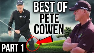 SQUAT LIKE THIS pressure down arms match body turns BEST of Pete Cowen PART 1 [upl. by Tioneb]