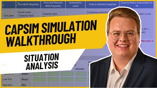 CapSim Situation Analysis Tutorial  Capsim Situation Analysis Walkthrough [upl. by Emmaline]