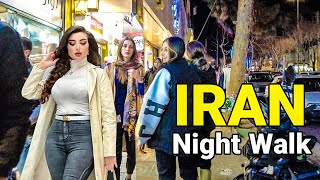 IRAN 🇮🇷 Night Walk In Beautiful City  IRAN Vlog ایران [upl. by Bollen]