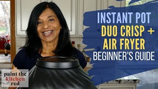 Instant Pot Duo Crisp  Air Fryer Beginners Manual  How to Use Instant Pot Air Fryer [upl. by Charline910]