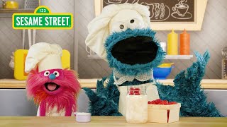 Sesame Street How to Make Overnight Oats  Cookie Monsters Foodie Truck [upl. by Eimaj]