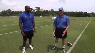 Football Drills  Defensive Line Fundamentals Series by IMG Academy Football 1 of 4 [upl. by Leanard24]