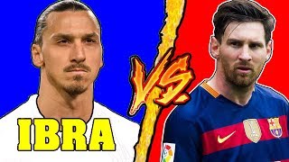 Zlatan Ibrahimovic VS Messi  Battaglia Rap Epica Freestyle  Dissing Rap Freestyle [upl. by Lorant]