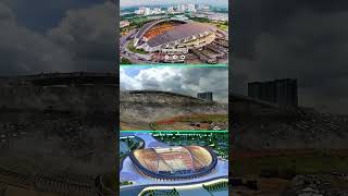 The Shah Alam Stadium has been demolished to pave the way for a new 45000seat stadium [upl. by Llevra]