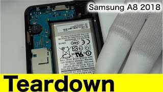 Samsung A8 2018 Teardown  Repair Guide [upl. by Hallette943]