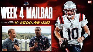 LIVE Patriots Daily Week 4 Mailbag [upl. by Valdis]