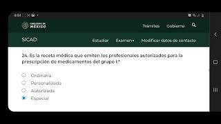 Examen SICAD preguntas 2023 aprueba a la primera y obtén tu constancia [upl. by Elrak]