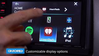 Kenwood Excelon DDX396 Display and Controls Demo  Crutchfield Video [upl. by Kyre]