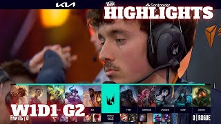 FNC vs RGE  Highlights  Week 1 Day 1 LEC Spring 2024  Fnatic vs Rogue W1D1 [upl. by Ettelrahc]