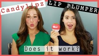 Candylipz LIP PLUMPER  Does it work Review and Demo [upl. by Aidnyl682]