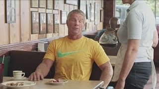 Brett Favre stars in new commercial [upl. by Yenahteb]