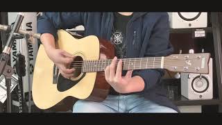 YAMAHA F310 Sound Test Strumming amp Fingerstyle No Effect [upl. by Butterworth]