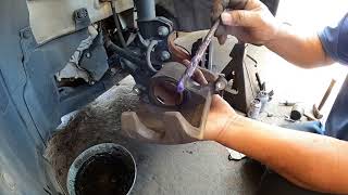 How to Replace Front amp Rear Brakes amp Rotors 2014 Honda CRV [upl. by Levinson630]