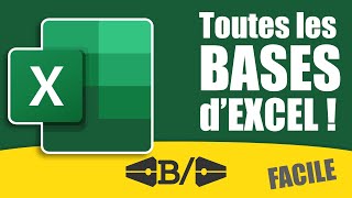 COURS  Excel  les BASES  formation Excel pour débutant tuto gratuit [upl. by Enogitna20]