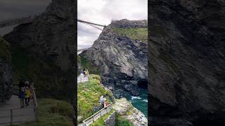 Legendary Tintagel Castle in Cornwall shorts [upl. by Obeng]