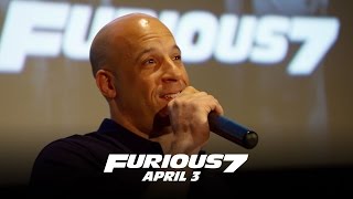 Furious 7  Fan First Screenings HD [upl. by Anirrehs610]