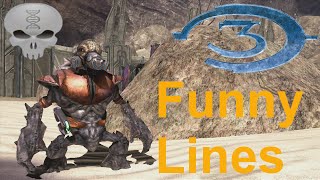 Lines of Halo  Halo 3 Grunts  extras funny dialogue [upl. by Anirtep]