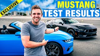 TRACK TESTED 2024 Ford Mustang GT amp EcoBoost  New and Improved  060 ¼ Mile Handling amp More [upl. by Lemal]